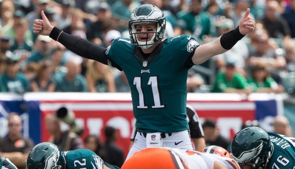 Carson Wentz. (USA Today Sports)