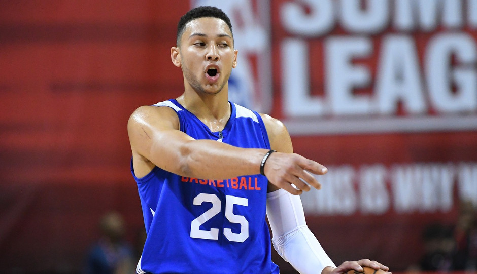 Sixers' rookie Ben Simmons finished third in Rookie of the Year voting in NBA.com's annual rookie survey | Stephen R. Sylvanie-USA TODAY Sports