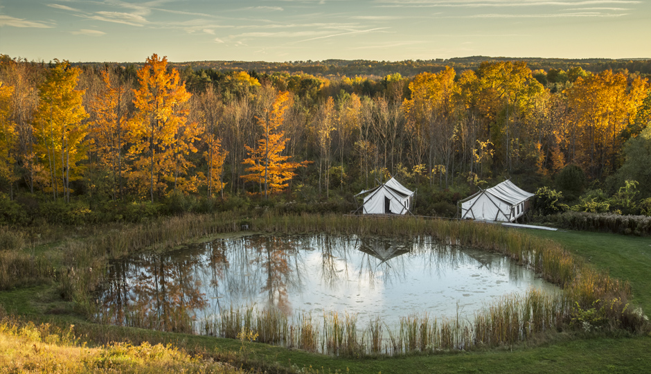 Firelight Camps in Ithaca, New York | Photo by Allison Usavage