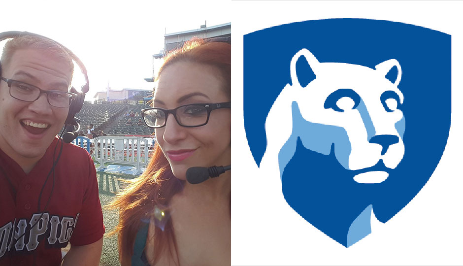 Ian Riccaboni / Penn State logo
