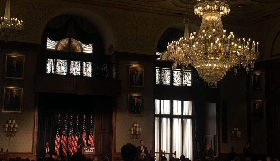 Union League - Trump speech