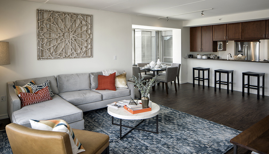 2,500 Philly renters can't be wrong: they give the Edgewater top marks among local apartment complexes. | Photo: Courtesy of Bozzuto Management Company and Ray Cavicchio Photography