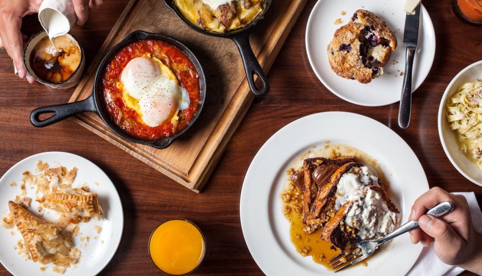 Brunch at Mulherin's looks to be a feast