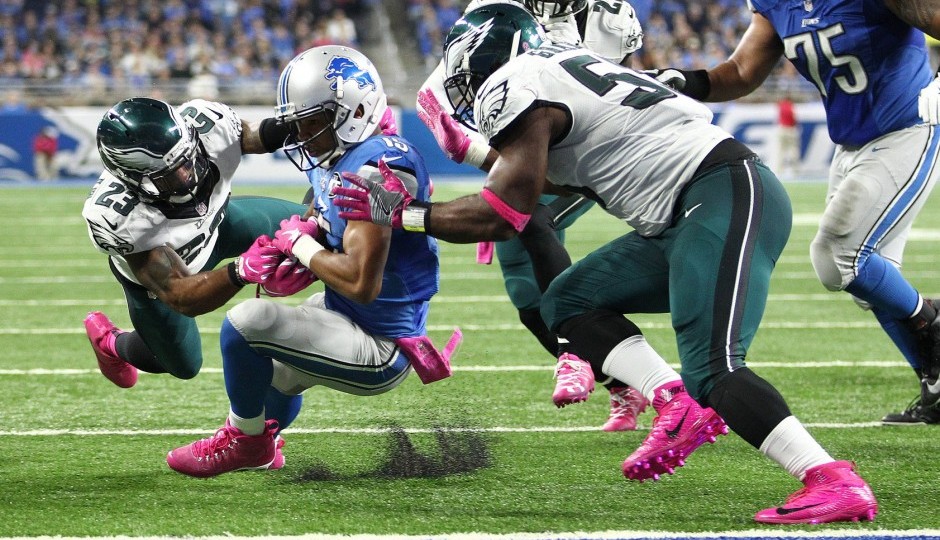 Rodney McLeod and Brandon Graham. (USA Today Sports)