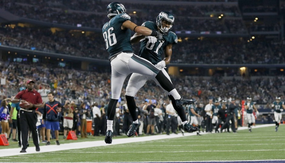 Zach Ertz and Jordan Matthews. (USA Today Sports)