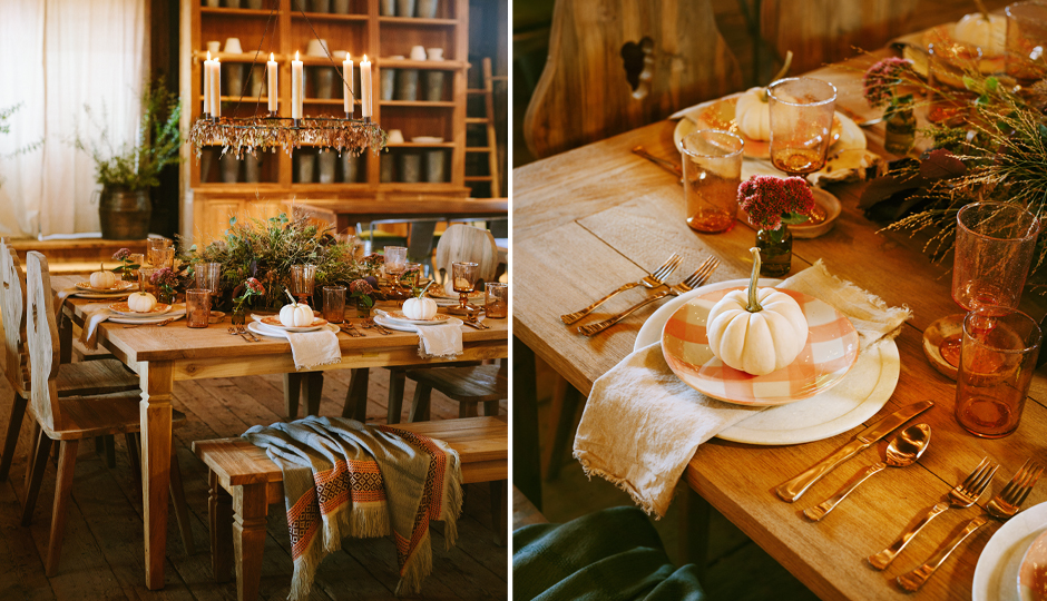 The in-house design team at Terrain can transform even the most pedestrian dining room into a festive, swoon-worthy oasis. | Photography by Jauhien Sasnou