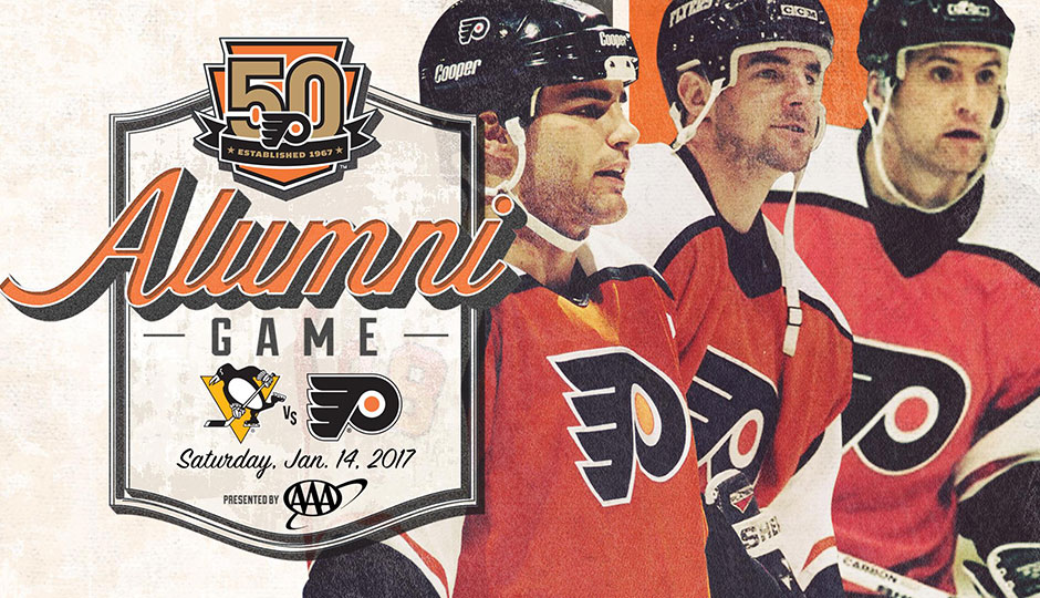 Flyers Legion of Doom line - alumni game