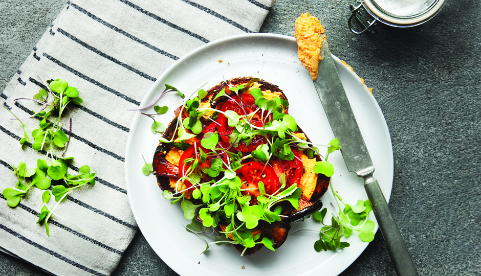 mushroom toast