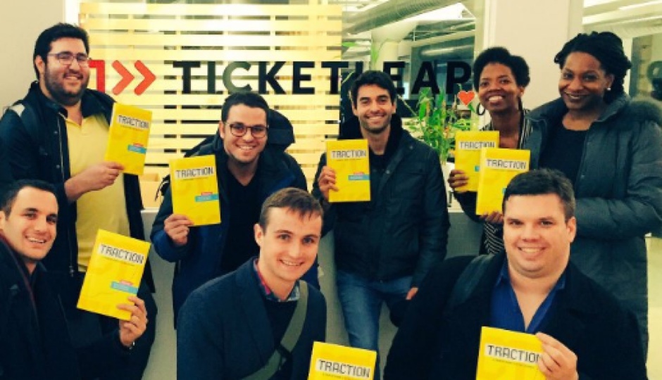 Some of last year's PSL accelerator participants. Photo via Twitter