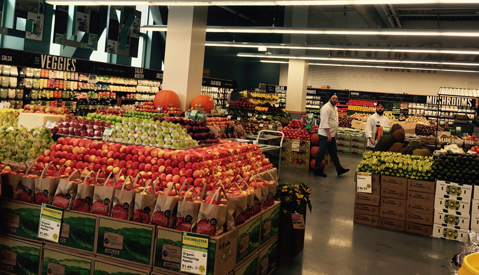 The new produce section at Pennsylvania Avenue's new Whole Foods Market | Photo by Adjua Fisher