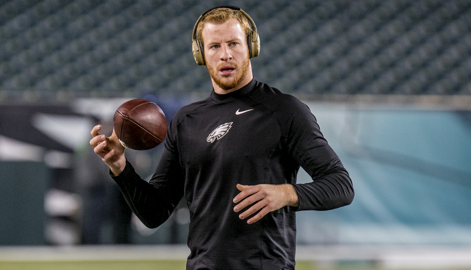 Carson Wentz. (Jeff Fusco)
