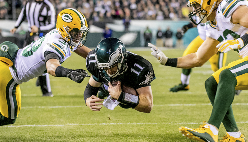 Carson Wentz. (Jeff Fusco)