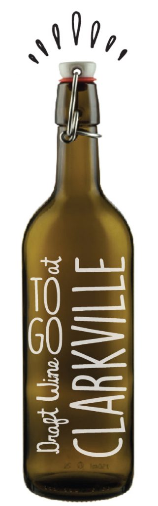 Clarkville's custom wine growler