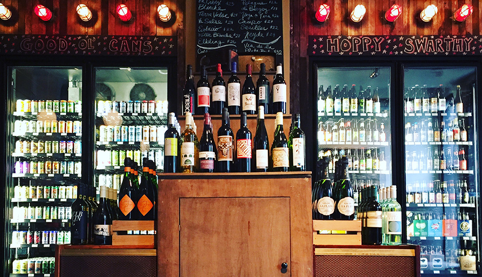 The Bottle Shop at Local 44 is now even more "bottle-y."