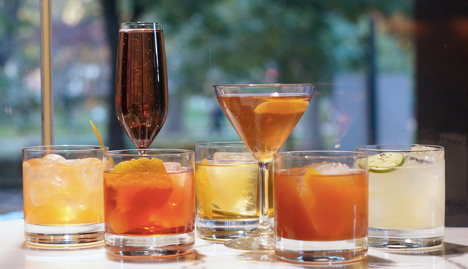 Scarpetta offers half-priced cocktails, wine and beer for happy hour.