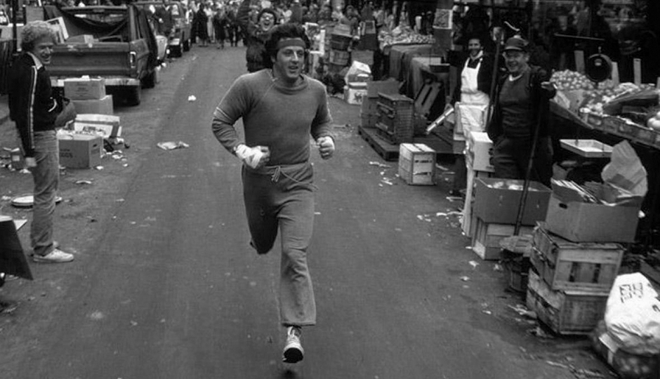 Sylvester Stallone runs through Philly's Italian Market in the original 1976 film | Photo: United Artists