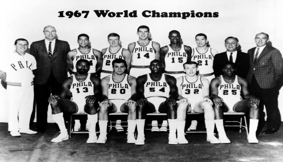 Philadelphia 76ers celebrate 50th anniversary of 1966-67 team