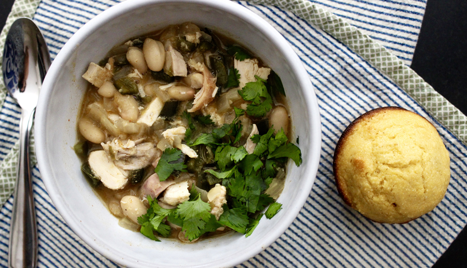 White Bean and Chicken Chili | Photo by Becca Boyd
