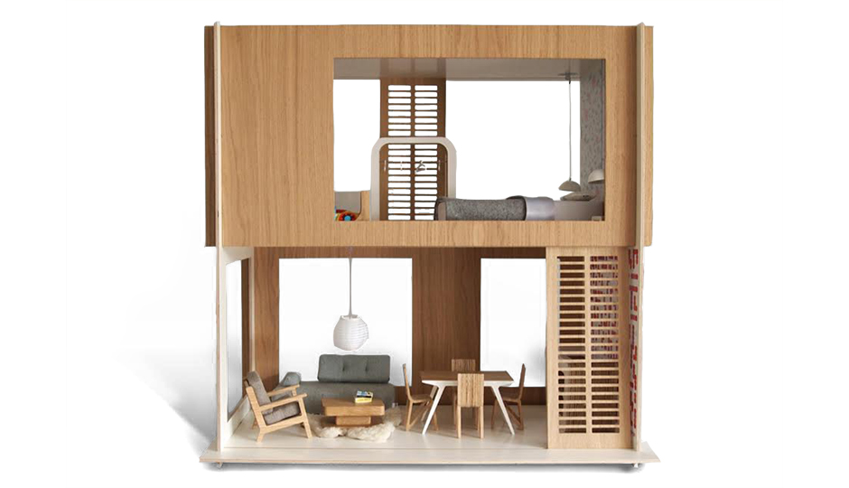 Maniio Modern Dollhouse at Design Life Kids | Photograph courtesy designlifekids.com