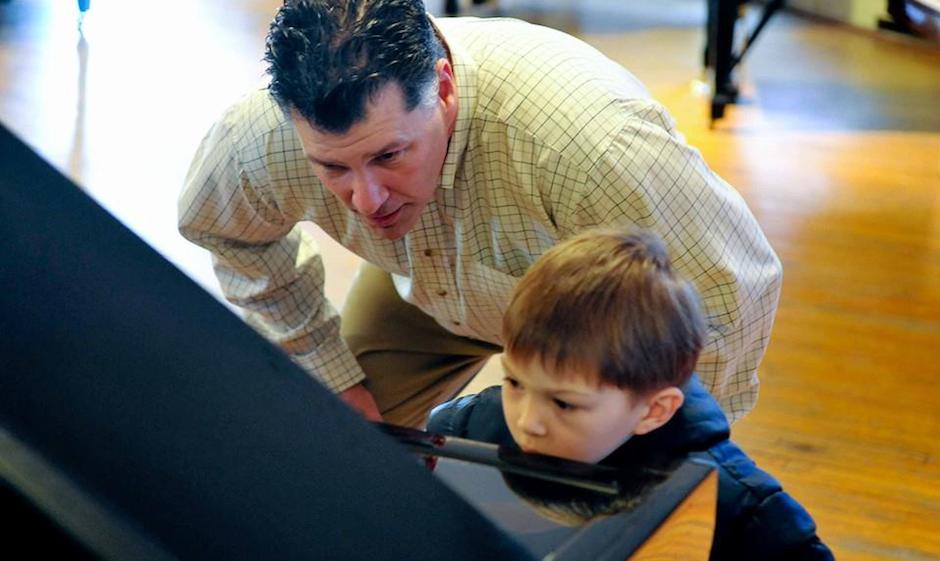 Galassini encourages a future Van Cliburn.