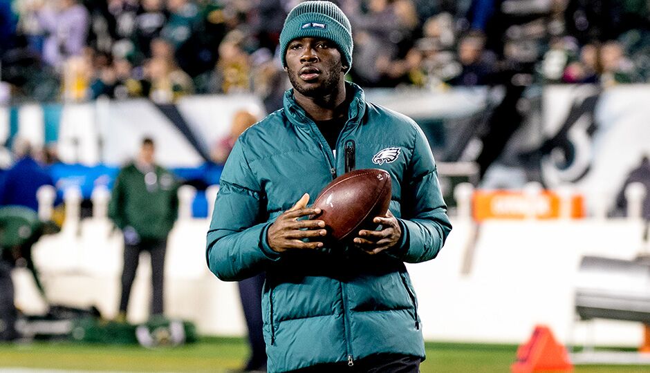 Nelson Agholor. (Jeff Fusco)