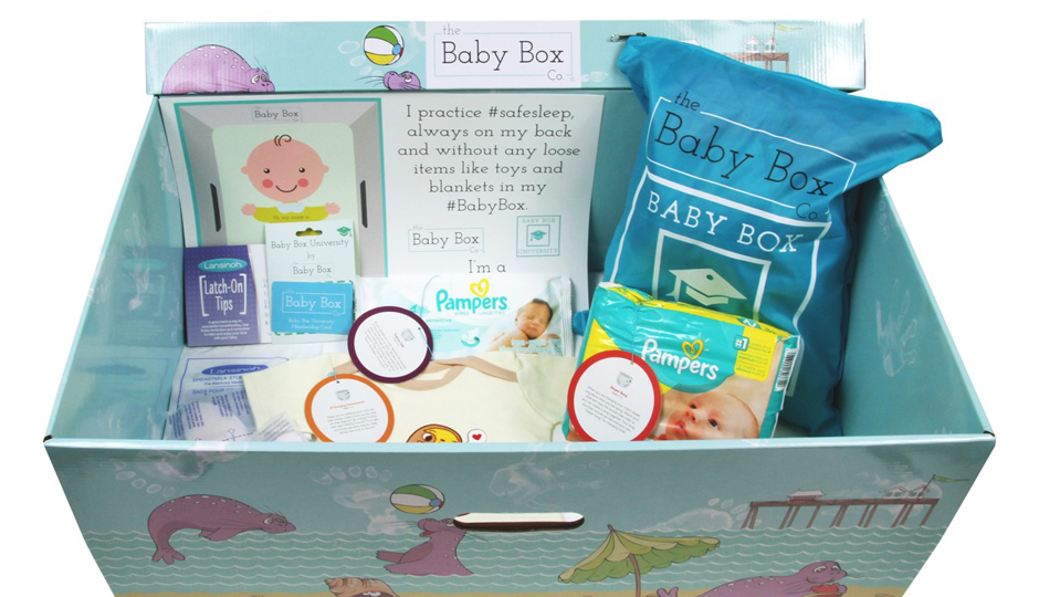 The baby box New Jersey parents will receive | Image via the Baby Box Co.