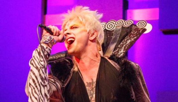 Candy Volcano pays tribute to David Bowie at TLA on Saturday. Photo from Facebook/Candy Volcano