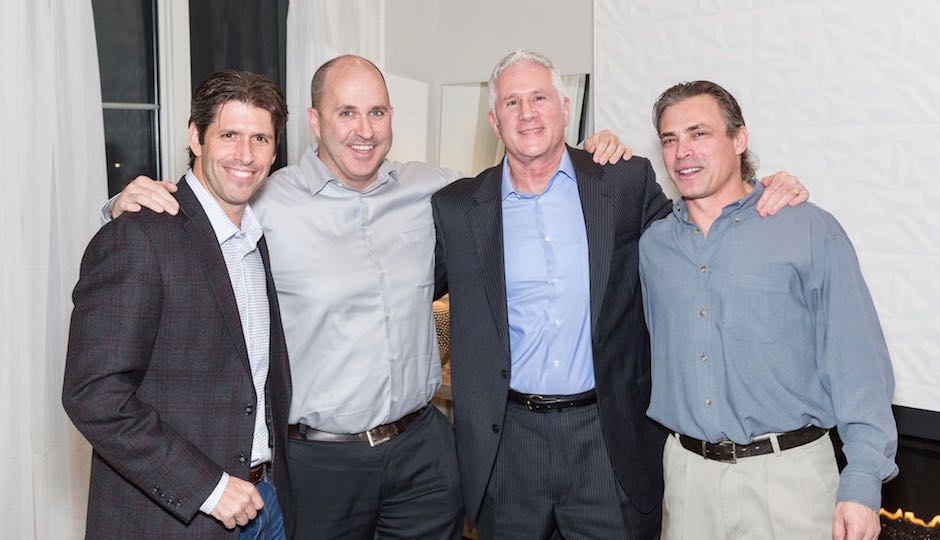 The principals at HOW Properties, from left to right: Gary Jonas, Bill McLaughlin, Gary Risler and Andy Blum.