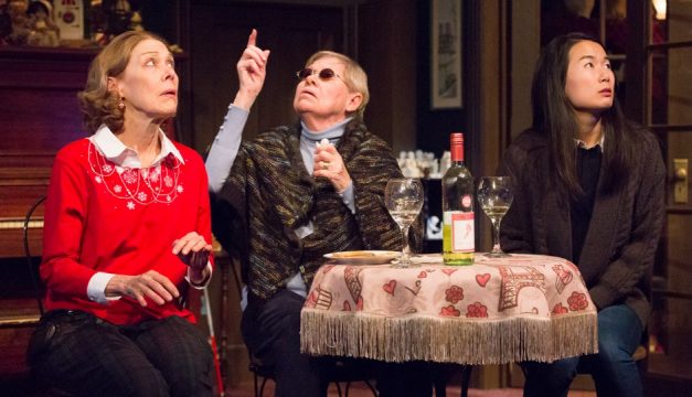 Nancy Boykin, Carla Belver and Jing Xu in John at the Arden. Photo by Mark Garvin