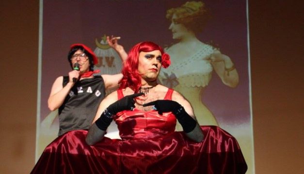 Martha Graham Cracker at a Pig Iron Theatre Company benefit cabaret and auction. Photo provided