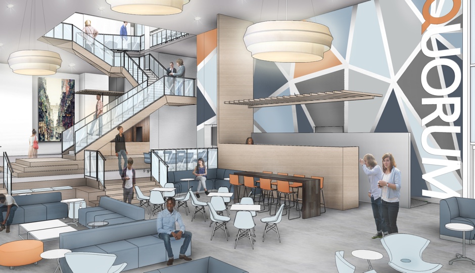 Rendering of expanded, new Quorum.