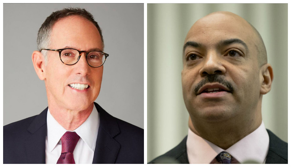 Left: Michael Untermeyer via Facebook, Right: Seth Williams, photo by Matt Rourke, Associated Press