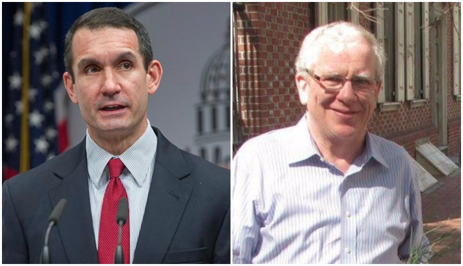 L: Auditor General Eugene Depasquale | R: Former PPA Director Vince Fenerty