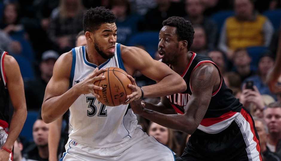 The Sixers will look to slow down Karl-Anthony Towns and the Minnesota Timberwolves tonight at the Wells Fargo Center | Brad Rempel-USA TODAY Sports