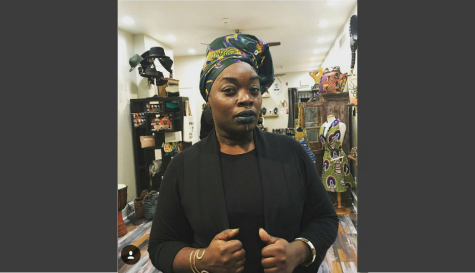 Syreeta Scott at her North Philly boutique The Sable Collective.