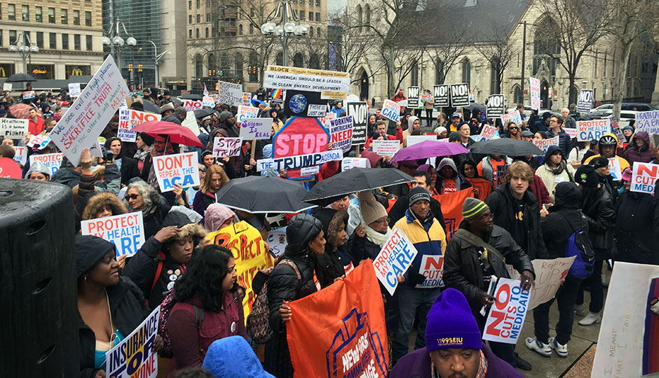 Protesters