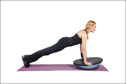 Bosu Exercise Chart