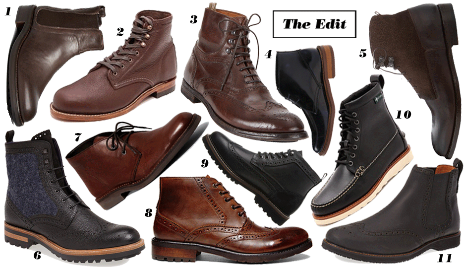 Stylish Pairs of Men's Boots 