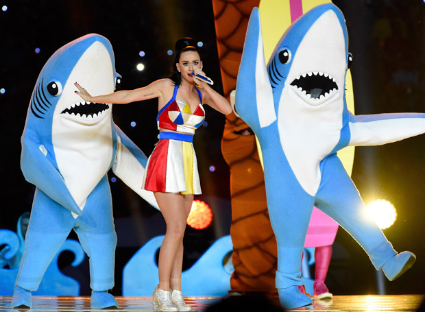 You Can Buy the Shark Costumes From Katy Perry's Super Bowl Halftime Show -  Philadelphia Magazine