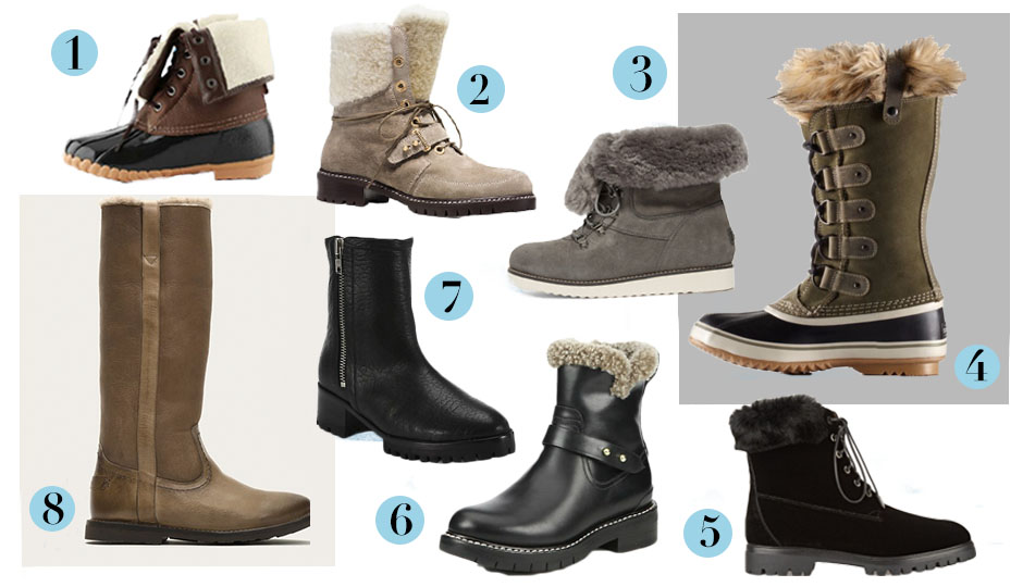 snow boots stylish