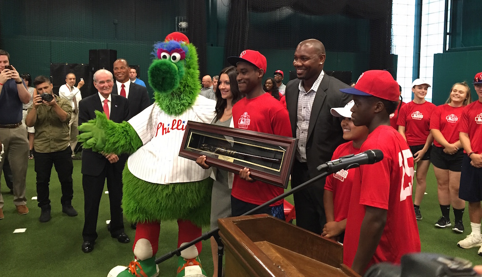 Phillies, City Announce Youth Training Facility