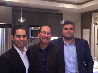 PRDC's leadership team, from left to right: [tk] Brandon Morrison, founder and chairman David Perelman, and President Jon Thomas. | Photo: Sandy Smith