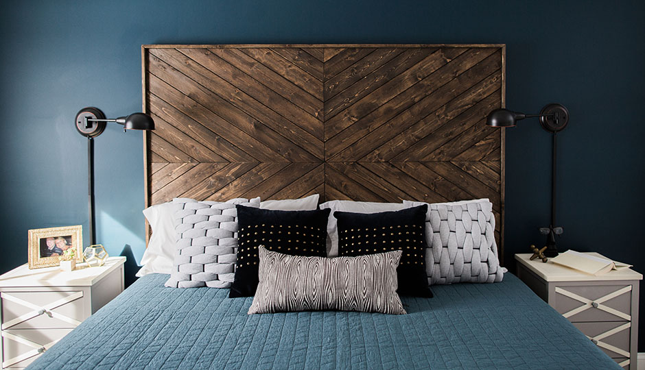 A master bedroom in Doylestown | Photo courtesy East Coast Creative