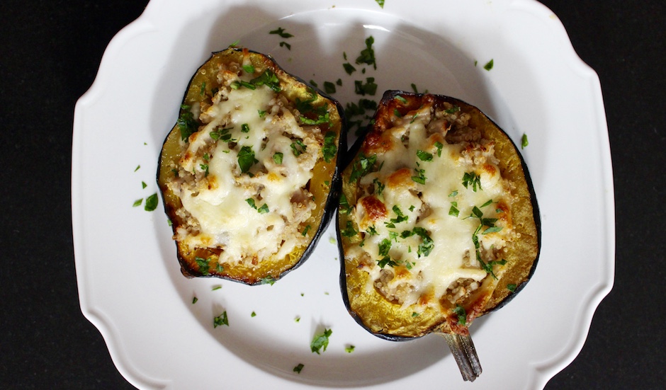 Cheesy Stuffed Acorn Squash | Photo by Becca Boyd