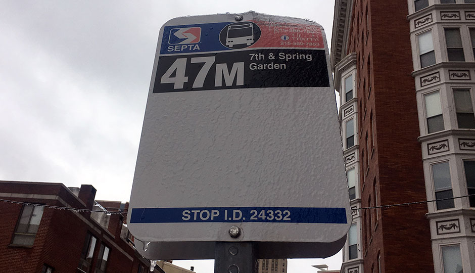 47M bus - snow
