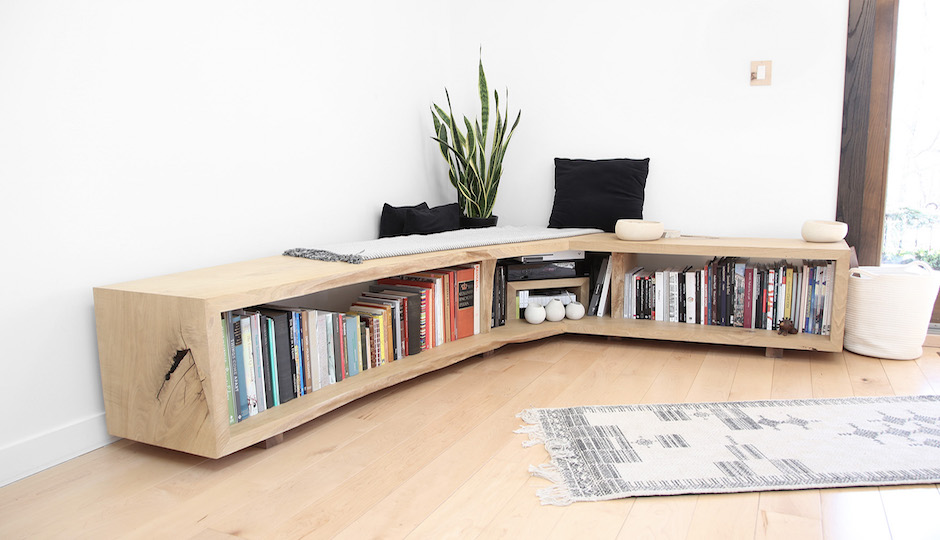 'Library Bench' by Julia Michalski | Images courtesy of Fabien Communications