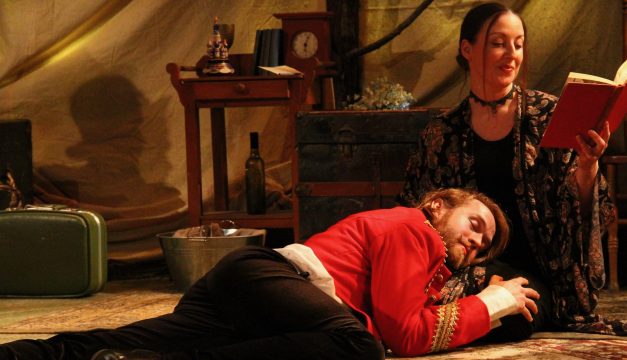 Andrew Carroll and Colleen Corcoran in Anna at EgoPo. (Photo by Dave Sarrafian) 