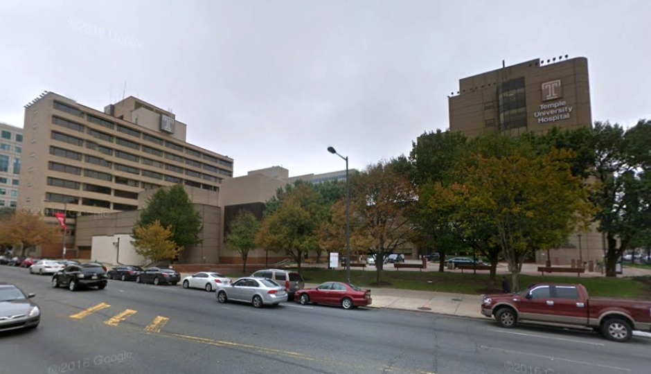 Temple University Hospital via Google Maps