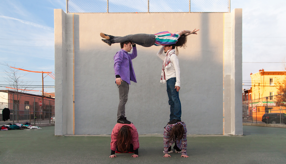 Almanac Dance Circus Theatre performs two shows at FringeArts this week. (Daniel Kontz)