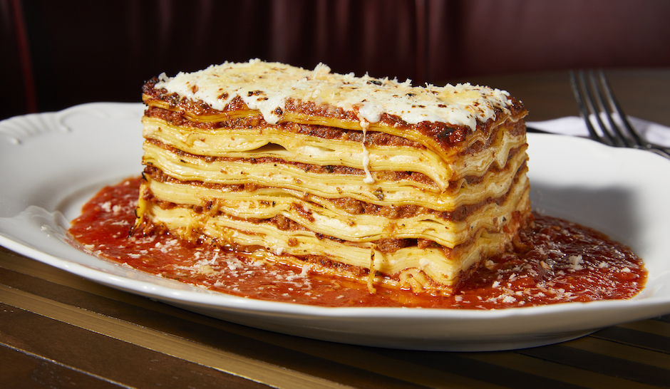 Angel's Lasagna at Michael Symon's Angeline at the Borgata in Atlantic City. (Photo by Michael Persico)